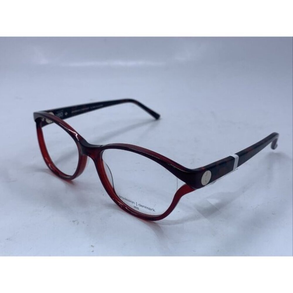 Prodesign Denmark 5646 c.4132 53-16-135 Red & Black Tortoise Plastic Glasses